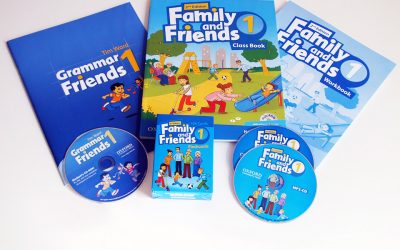۱ Family & Friends ترمهای ۱تا ۵ کتاب آبی