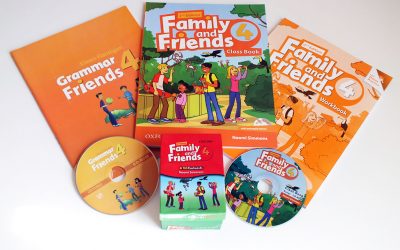 4 Family & Friends ترم های ۱ تا ۵ کتاب نارنجی